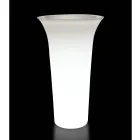 Plantador de jardim redondo em polietileno fabricado na Itália - Tremont Viadurini