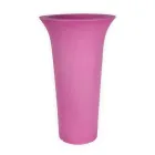 Plantador de jardim redondo em polietileno fabricado na Itália - Tremont Viadurini