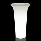 Plantador de jardim redondo em polietileno fabricado na Itália - Tremont Viadurini