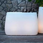 Vaso em Plástico Luminoso, Design em 3 Tamanhos - Pandora by Myyour Viadurini