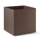 Vaso Cúbico de Polietileno Colorido Fabricado na Itália - Tonello Viadurini