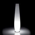 Vaso Luminoso Externo com Luz LED em Polietileno Fabricado na Itália - Nadai