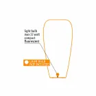 Vaso luminoso para exterior de design moderno em polietileno, 2 peças - Skin by Myyour Viadurini