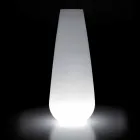 Vaso Luminoso para Design Exterior em Polietileno Fabricado na Itália - Menea Viadurini