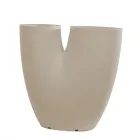 Vaso de jardim colorido moderno em polietileno fabricado na Itália - Flowes Viadurini