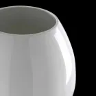 Vaso de cerâmica feito à mão moderno para interior feito na Itália - Clarissa Viadurini