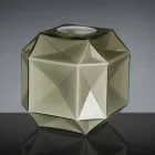 Vaso de vidro interno moderno feito à mão na Itália - Eagle Viadurini