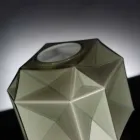 Vaso de vidro interno moderno feito à mão na Itália - Eagle Viadurini