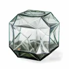 Vaso de vidro interno moderno feito à mão na Itália - Eagle Viadurini