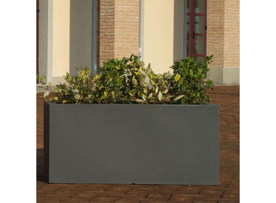 Vaso ou divisor colorido para exterior 3 dimensões feito na Itália - plantas Viadurini