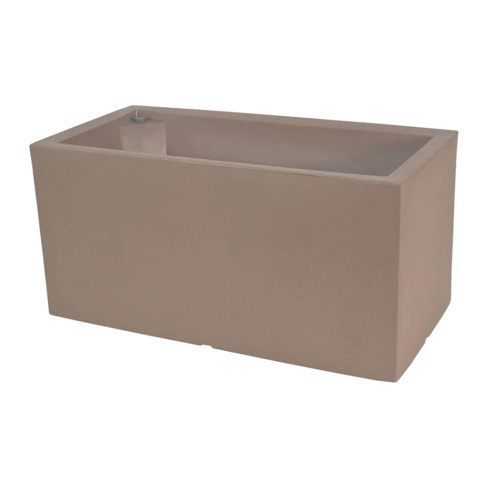 Vaso ou divisor colorido para exterior 3 dimensões feito na Itália - plantas Viadurini