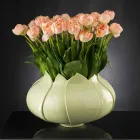 Vaso Ornamental Moderno em Cerâmica Colorida Feito à Mão na Itália - Onyx Viadurini