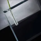 Vaso de flores moderno transparente de acrílico feito na Itália - exclusivo Viadurini