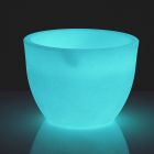 Vaso fluorescente para interior ou exterior 3 dimensões fabricado na Itália - Fluos Viadurini