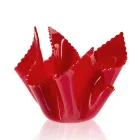 Vaso drapeado de acrílico colorido reciclável 2 peças 2 tamanhos - Gabria Viadurini