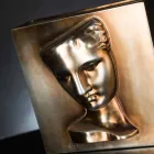 Vaso Retangular Moderno em Cerâmica Colorida Feito à Mão na Itália - Lucas Viadurini