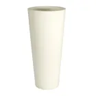 Vaso redondo de jardim colorido Fluo com luz feito na Itália - Avanas Viadurini