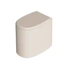 Vaso sanitário de cerâmica de chão em várias cores, fabricado na Itália - Menina Viadurini