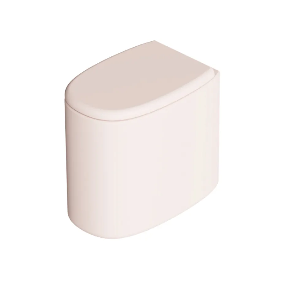 Vaso sanitário de cerâmica de chão em várias cores, fabricado na Itália - Menina Viadurini