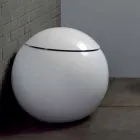 Vaso Design WC Jar feito na Itália em cerâmica Fanna Viadurini