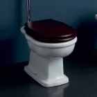 Sanita de cerâmica design moderno com tomada de parede estilo Viadurini