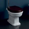 Vaso de cerâmico WC de design moderno com dreno de parede estilo, feito na Itália