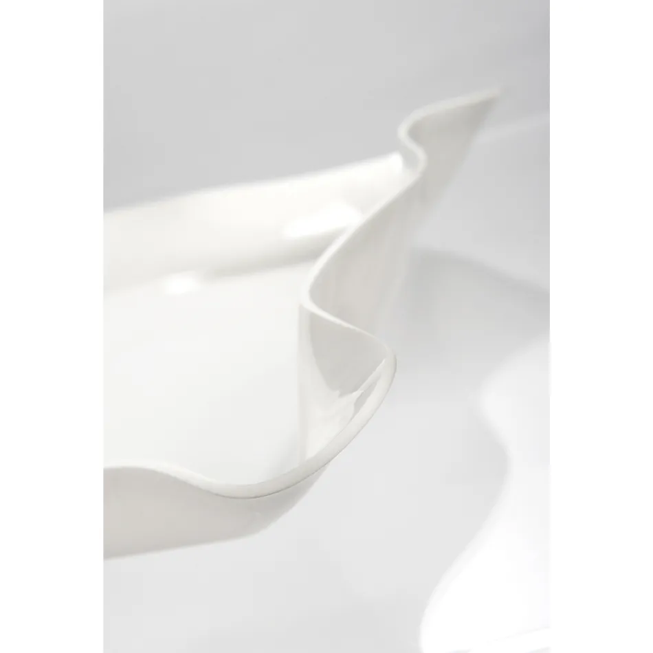 Bandeja de acrílico colorido e reciclável 2 tamanhos 2 peças - Gabrio Viadurini