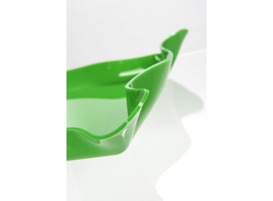 Bandeja de acrílico colorido e reciclável 2 tamanhos 2 peças - Gabrio Viadurini