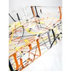 Bandeja Multicolor em Plexiglass de 2 Tamanhos Made in Italy - Multicolor Viadurini