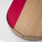 Bandeja retangular moderna em madeira natural natural Made in Italy - Stan Viadurini