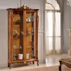 Vitrine de madeira com 2 portas Classic Made in Italy - Cambrige Viadurini
