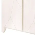 Estrutura de vitrine de sala de estar em madeira maciça de abeto fabricada na Itália - Pascual Viadurini