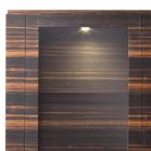 Armário de madeira maciça Grilli Zarafa com 2 portas feitas na Itália de design Viadurini