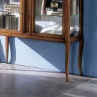 Vitrine em madeira maciça Toulipier Made in Italy - Chantico Viadurini
