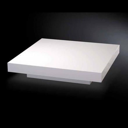 VG tendência Loft Cadeau mesa de café design em fibra de madeira Viadurini