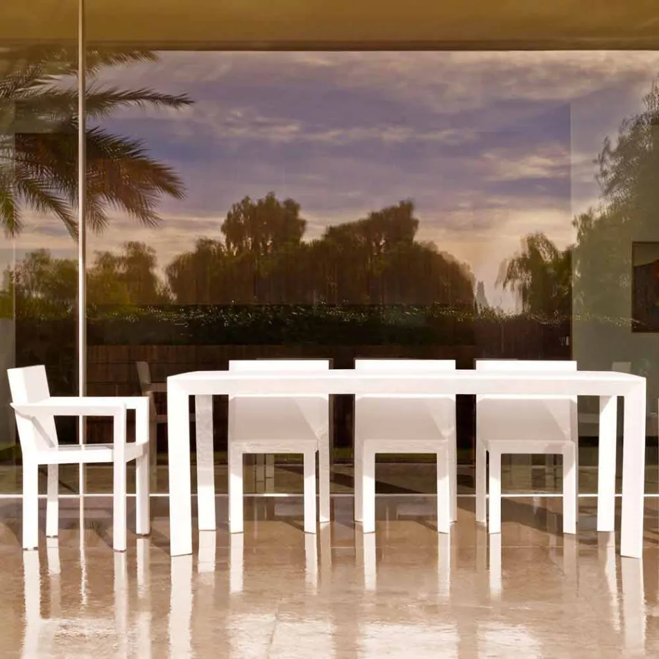 Vondom Frame cadeira ao ar livre com braços de design moderno Viadurini