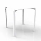 Mesa quadrada ao ar livre Vondom Quartz de design moderno Viadurini