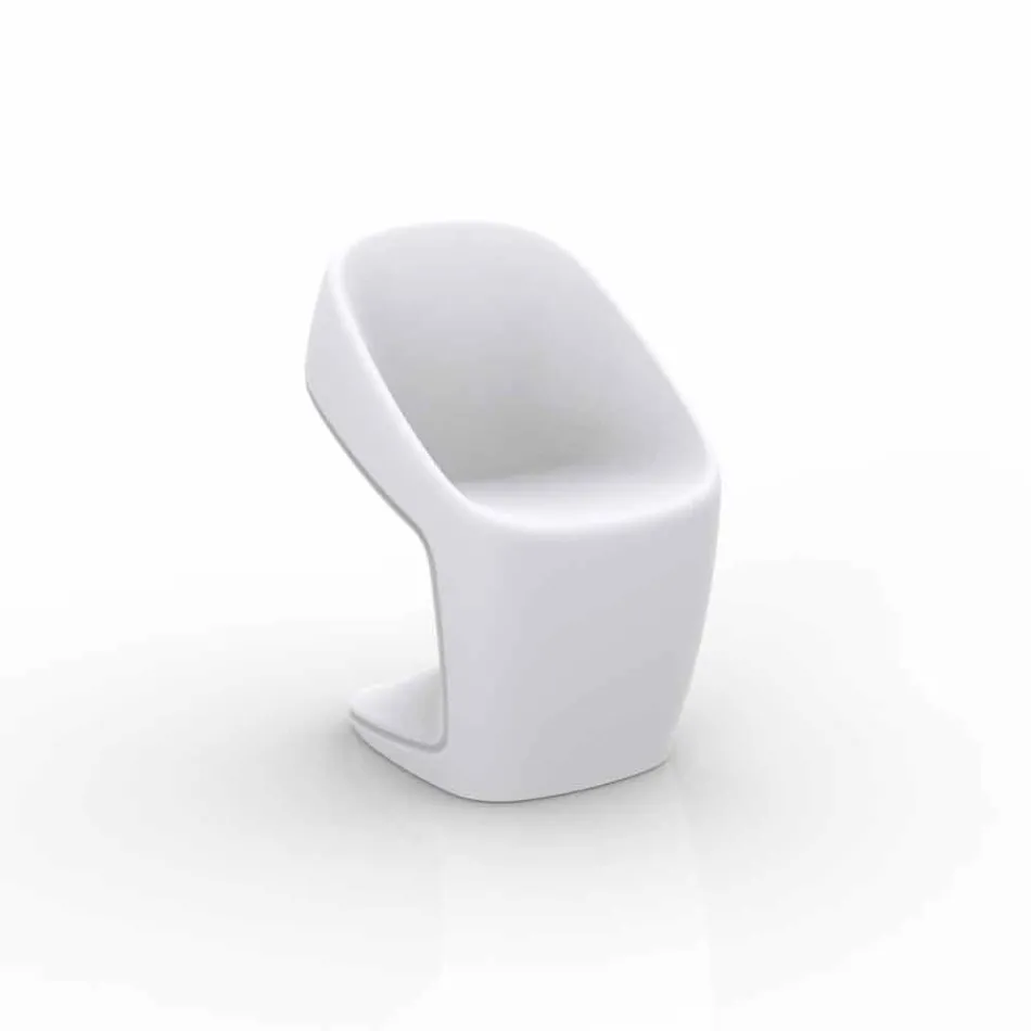 Cadeira de jardim Vondom Ufo em design branco moderno Viadurini