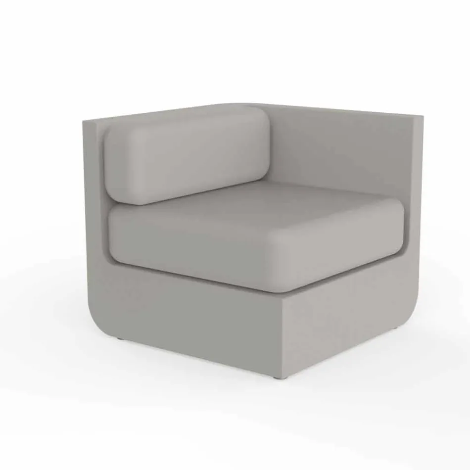 Vondom Ulm composição taupe design garden lounge Viadurini