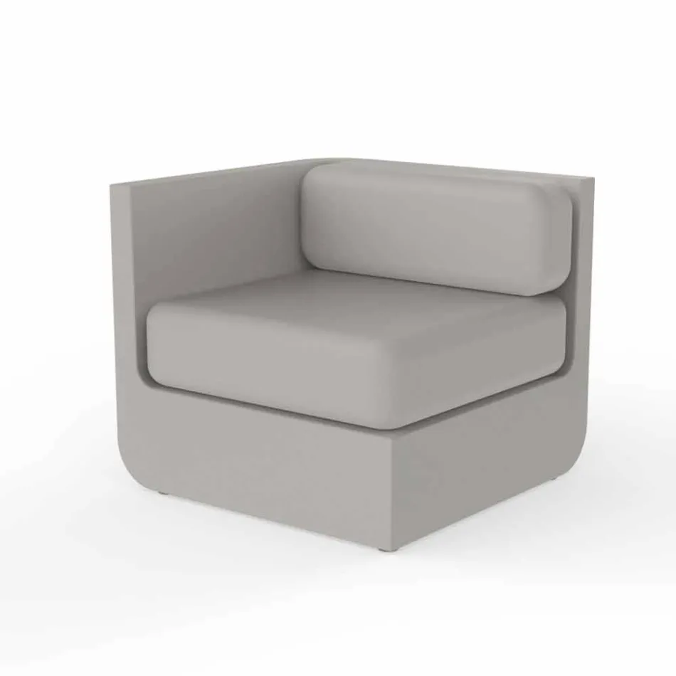Vondom Ulm composição taupe design garden lounge Viadurini